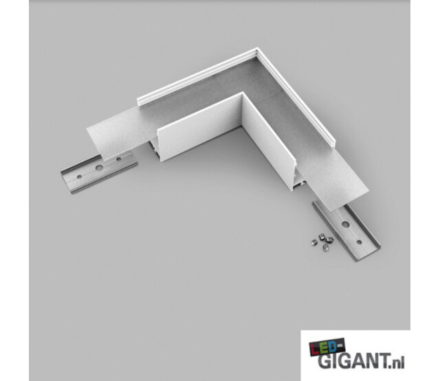 90° LED-Aluminiumprofil-Winkelverbinder für XL11WIT – Präzise 90-Grad-Ecke für LED-Streifen, optimale Lichtführung, kompatibel mit 11 mm breiten Profilen, einfache Montage, hochwertige Aluminiumausführung