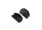 Eindkappe für LED Streifen F12ZWART – IP67-Schutz, 12 mm Breite, Kompatibel mit 12V/24V LED Bändern, Schwarz, 2er Pack – Perfekter Abschluss für LED-Beleuchtung