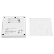 Draadloser Dual White Wanddimmer – Miboxer B2 Wandpaneel für LED Streifen, 24V DC, 2-Kanal, 6A max., App-Steuerung, Touch-Bedienung, kompatibel mit Smart-Home-Systemen, dimmbare LED-Beleuchtung