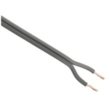 2-poliges LED-Streifen Anschlusskabel YZWL 2x0,75mm², 1 m, Grau – Robuste Verbindung für einfarbige LED-Streifen