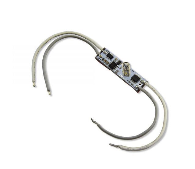 LED Streifen Dimmer mit Touchbedienung – STD007: Präzise Helligkeitsregelung für LED-Profile, 12-24V DC, 6A max., 72W, PWM-Technologie, Einbau in Aluminiumprofile, kompatibel mit RGB/RGBW LED Streifen LED Streifen Dimmer mit Touchbedienung – STD007: Präzise Helligkeitsregelung für LED-Profile, 12-24V DC, 6A max., 72W, PWM-Technologie, Einbau in Aluminiumprofile, kompatibel mit RGB/RGBW LED Streifen