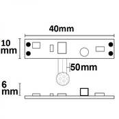LED-Aluprofil mit integriertem PIR-Bewegungssensor für LED-Streifen, 24V, 5-50°C, IP20, 2000lm/m, 120° Erfassungswinkel, 5-8m Reichweite LED-Aluprofil mit integriertem PIR-Bewegungssensor für LED-Streifen, 24V, 5-50°C, IP20, 2000lm/m, 120° Erfassungswinkel, 5-8m Reichweite