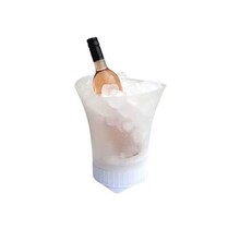 Moderne LED-Vase mit integriertem LED-Streifen & Bluetooth-Lautsprecher – Elegante Dekoration mit RGB-Beleuchtung, USB-Aufladung und 360°-Lichteffekten, ideal fürs Wohnzimmer und Events