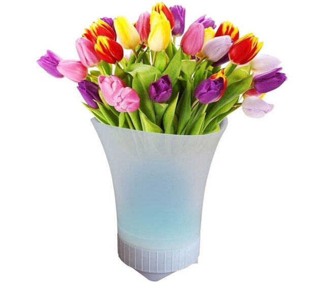 Moderne LED-Vase mit integriertem LED-Streifen & Bluetooth-Lautsprecher – Elegante Dekoration mit RGB-Beleuchtung, USB-Aufladung und 360° Lichteffekten, perfekt für Wohnzimmer oder Events Moderne LED-Vase mit integriertem LED-Streifen & Bluetooth-Lautsprecher – Elegante Dekoration mit RGB-Beleuchtung, USB-Aufladung und 360° Lichteffekten, perfekt für Wohnzimmer oder Events