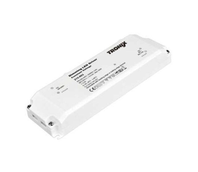 Triac-dimmbare LED-Treiber 100 Watt 24 Volt 4,16 Ampere für LED-Streifen – IP20, kompatibel mit Phasenabschnitt- und Phasenanschnittdimmern Triac-dimmbare LED-Treiber 100 Watt 24 Volt 4,16 Ampere für LED-Streifen – IP20, kompatibel mit Phasenabschnitt- und Phasenanschnittdimmern