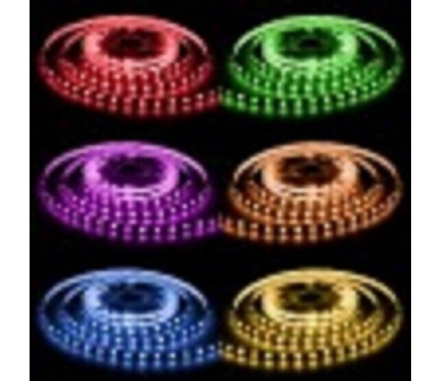 LED Streifen RGBW 5050 – RGB + kaltweiß 6200K, 24 V, 18 W/m, 600 lm/m, 60 LED/m, CRI >85, 10 mm, IP20, 5 m Rolle