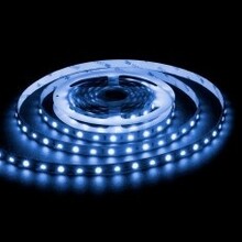 Wasserdichter LED Streifen 12V Blau 4,8W 500LM 60LED/m IP20 – 5m