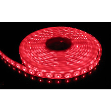 Wasserdichter LED Streifen 12V Rot 4,8W 500LM 60LED/m IP20 – 5m