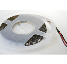 SK6812 RGB LED Streifen 43,2W 12VDC IP30 5m Rolle – Smart Beleuchtung mit individueller Farbsteuerung, 5050 SMD LEDs, 60 LEDs/m, 5 Meter Länge, 12V Gleichstrom, für Innenbereiche