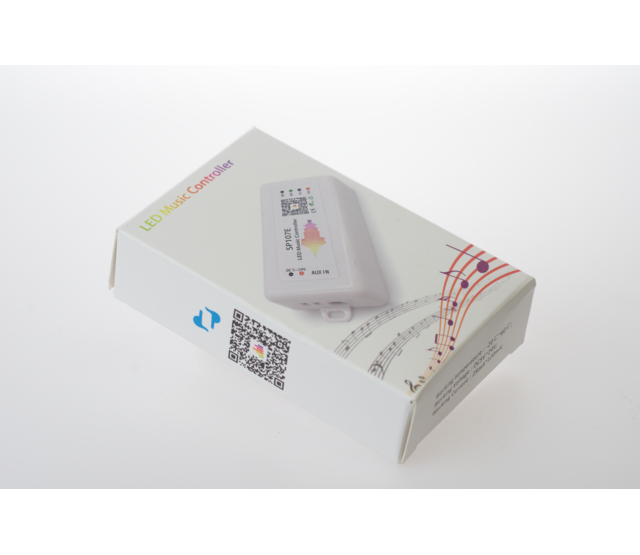 DIGILED Musikgesteuerter RGB-LED-Controller für SK6812 & WS2815B LED-Streifen – DMX-kompatibel, 5-24V, 144 LEDs/m, individuelle Pixelsteuerung, inkl. App-Steuerung für dynamische Lichteffekte