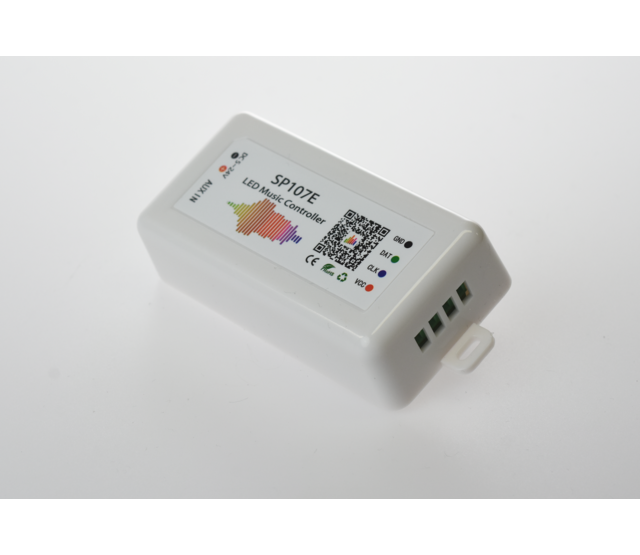 DIGILED Musikgesteuerter RGB-LED-Controller für SK6812 & WS2815B LED-Streifen – DMX-kompatibel, 5-24V, 144 LEDs/m, individuelle Pixelsteuerung, inkl. App-Steuerung für dynamische Lichteffekte