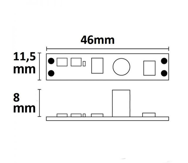 LED-Aluprofil mit Bewegungsmelder zur Einbauintegration – 5W/m LED-Streifen, 24V DC, IP20, 2000-3000K, dimmbar, 1m/2m Länge, für Küche, Flur & Schrankbeleuchtung LED-Aluprofil mit Bewegungsmelder zur Einbauintegration – 5W/m LED-Streifen, 24V DC, IP20, 2000-3000K, dimmbar, 1m/2m Länge, für Küche, Flur & Schrankbeleuchtung