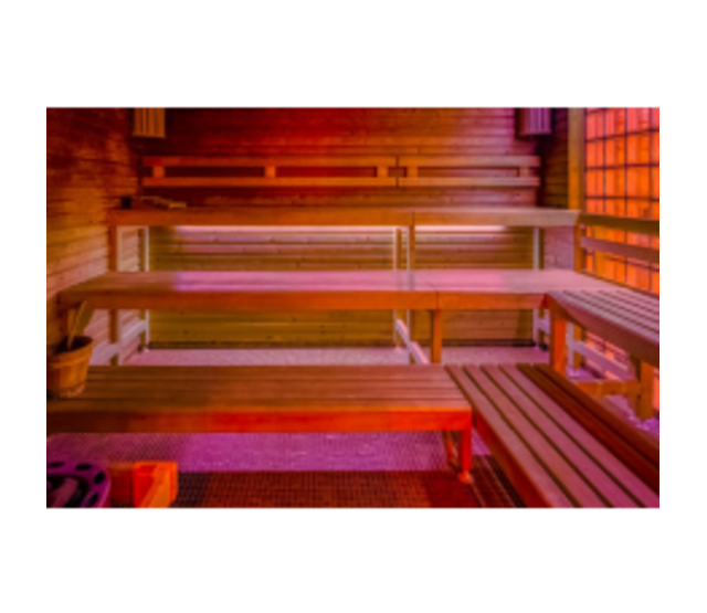 Komplettes Set LED Streifen RGBWW für Saunen, IP65, 24V DC, 5 Meter, 24V Gleichstrom, 5m Länge, hochwertige RGBWW-Beleuchtung, wasserdicht, ideal für Sauna und Wellnessbereich