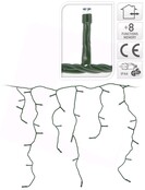 12m Eiszapfen Weihnachtsbeleuchtung mit 360 LED Streifen, kaltweiß, transparente Kabel – IP65 wasserdicht für Innen & Außen, 360° Beleuchtung, 12 Meter Länge, ideal für Hausdekoration 12m Eiszapfen Weihnachtsbeleuchtung mit 360 LED Streifen, kaltweiß, transparente Kabel – IP65 wasserdicht für Innen & Außen, 360° Beleuchtung, 12 Meter Länge, ideal für Hausdekoration