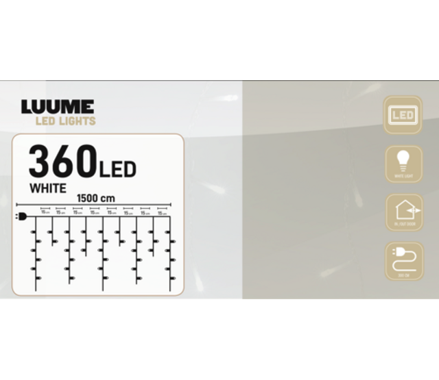 12m Eiszapfen Weihnachtsbeleuchtung mit 360 LED Streifen, kaltweiß, transparente Kabel – IP65 wasserdicht für Innen & Außen, 360° Beleuchtung, 12 Meter Länge, ideal für Hausdekoration 12m Eiszapfen Weihnachtsbeleuchtung mit 360 LED Streifen, kaltweiß, transparente Kabel – IP65 wasserdicht für Innen & Außen, 360° Beleuchtung, 12 Meter Länge, ideal für Hausdekoration