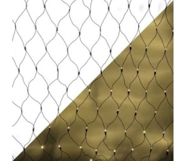 Netzförmige Weihnachtsbeleuchtung mit 320 warmweißen LEDs, 3 Meter LED Streifen, grünes Kabel, 24V Niedervolt, IP44 spritzwassergeschützt, für Innen- und Außendekoration Netzförmige Weihnachtsbeleuchtung mit 320 warmweißen LEDs, 3 Meter LED Streifen, grünes Kabel, 24V Niedervolt, IP44 spritzwassergeschützt, für Innen- und Außendekoration