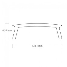 Zusätzliche 2m LED Profil Abdeckung – Opal – GIPS23 Innenwinkel