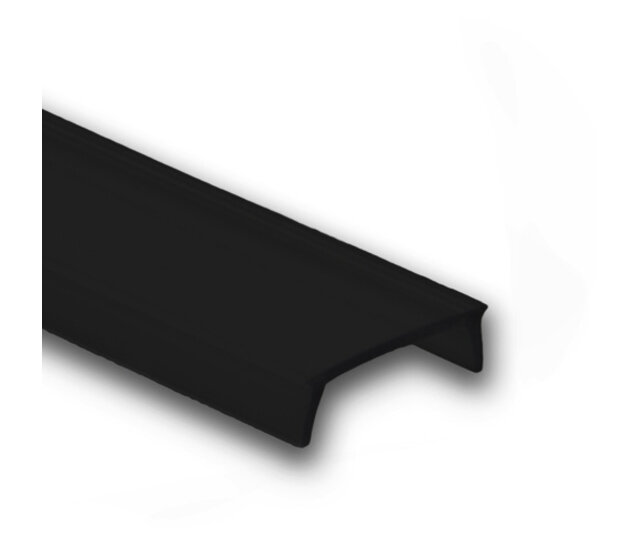 Schwarze LED-Profilabdeckung 6 Meter für 12 mm/12,4 mm LED-Profile – Präzise Passform für LED-Streifen, hochwertige Lichtstreuung, UV-beständig, ideal für Innen- und Außenbeleuchtung Schwarze LED-Profilabdeckung 6 Meter für 12 mm/12,4 mm LED-Profile – Präzise Passform für LED-Streifen, hochwertige Lichtstreuung, UV-beständig, ideal für Innen- und Außenbeleuchtung