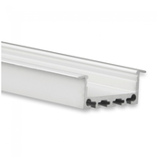 LED-Aluminiumprofil XL05-ALU für LED-Streifen: Hochwertiges Alu-Profil mit Diffusor, 200 cm Länge, 8 mm Nutbreite, IP20, ideal für indirekte Beleuchtung und Einbau in Decken oder Wände LED-Aluminiumprofil XL05-ALU für LED-Streifen: Hochwertiges Alu-Profil mit Diffusor, 200 cm Länge, 8 mm Nutbreite, IP20, ideal für indirekte Beleuchtung und Einbau in Decken oder Wände