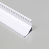 LED Profil C12 Weiß – Hochwertiges Aluminiumprofil für LED Streifen, 12 mm Breite, mattweiß, inklusive Diffusor, ideal für indirekte Beleuchtung und Akzentbeleuchtung in Wohn- und Gewerberäumen LED Profil C12 Weiß – Hochwertiges Aluminiumprofil für LED Streifen, 12 mm Breite, mattweiß, inklusive Diffusor, ideal für indirekte Beleuchtung und Akzentbeleuchtung in Wohn- und Gewerberäumen