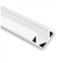 Muster LED Profil 23 Weiß – Aluminium Schiene für LED Streifen