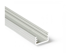 Muster LED Aluprofil SLIM01 Weiß für LED Streifen – Schlankes Design