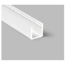 Muster LED Alu-Profil SLIM02 Weiß für LED Streifen – Schlankes Design