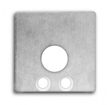 Endkappe mit integrierter Kabeldurchführung für LED Aluminiumprofil 18ALU – kompatibel mit 18 mm breiten LED-Streifen, präzise gefertigt, inklusive Dichtung, ideal für anspruchsvolle Beleuchtungsprojekte