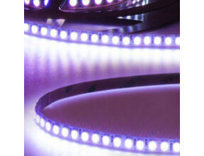 PRO 8mm RGB LED Streifen 24V DC 14,4W/m 1280lm 120LED/m IP20 – 5m