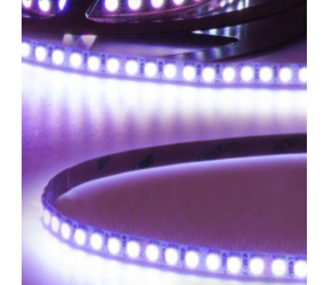 PRO 8mm breiter RGB LED Streifen 24V DC, 14,4W, 1280 Lumen, 120 LEDs/m, IP20, 5 Meter – Hochwertige Beleuchtung für Innenräume PRO 8mm breiter RGB LED Streifen 24V DC, 14,4W, 1280 Lumen, 120 LEDs/m, IP20, 5 Meter – Hochwertige Beleuchtung für Innenräume