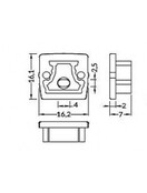 LED-Deckenleuchte ohne Kabeldurchführung für Garage und Keller, 12W, 120cm, IP20, 2200lm, 4000K, dimmbar, schmaler Aluminiumrahmen, einfache Montage, energieeffizient