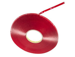 Doppelseitiges Klebeband für schlanke LED Profile – 8 mm × 1 m | Hochleistungs-Montageband