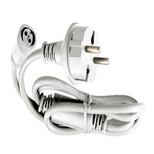 Wasserdichtes Stromkabel 1,5m für weiße PRO Weihnachtsbeleuchtung IP44 – Weiß