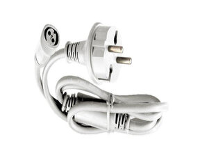 Wasserdichtes Stromkabel 1,5m für weiße PRO Weihnachtsbeleuchtung IP44 – Weiß