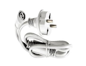 Wasserdichtes Stromkabel 1,5m für weiße PRO Weihnachtsbeleuchtung IP44 – Weiß