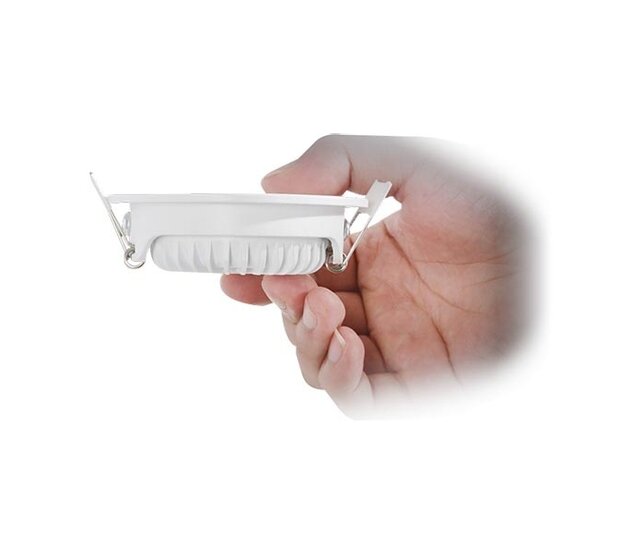 LED Einbaustrahler schwarz, schwenkbar - 5W, 2700K extra warmweiß - Ø75mm Einbauöffnung - IP54, dimmbar, energieeffizient - perfekt für Wohnräume und Außenbereiche LED Einbaustrahler schwarz, schwenkbar - 5W, 2700K extra warmweiß - Ø75mm Einbauöffnung - IP54, dimmbar, energieeffizient - perfekt für Wohnräume und Außenbereiche