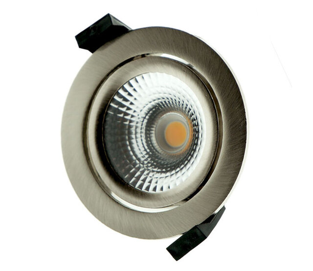 LED Einbaustrahler SCHWARZ - schwenkbar - 5W 3000K Warmweiß - Bohrungsdurchmesser 75mm - IP54 - energieeffizient - dimmbar - für Decken- und Wandmontage - Innen- und Außenbereich geeignet LED Einbaustrahler SCHWARZ - schwenkbar - 5W 3000K Warmweiß - Bohrungsdurchmesser 75mm - IP54 - energieeffizient - dimmbar - für Decken- und Wandmontage - Innen- und Außenbereich geeignet