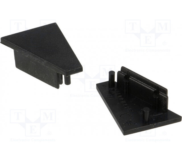 Set von 2 Endkappen für LED Streifen C21ZWART – Passend für 10 mm breite LED-Leisten, schwarze Abschlusskappen, 2er-Pack, kompatibel mit LED-Profile, Schutz vor Staub und Feuchtigkeit, einfache Montage Set von 2 Endkappen für LED Streifen C21ZWART – Passend für 10 mm breite LED-Leisten, schwarze Abschlusskappen, 2er-Pack, kompatibel mit LED-Profile, Schutz vor Staub und Feuchtigkeit, einfache Montage