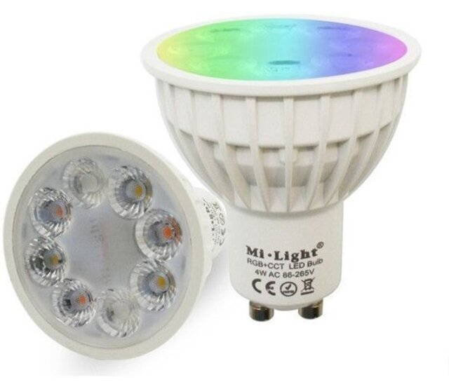 Einstellbare GU10 LED Spot RGB+CCT (RGBCCT & 2700K-6500K) – Dimmbare RGBW & Warmweiß bis Tageslicht, 36° Abstrahlwinkel, 5W, 230V, IP20, für Wohn- und Gewerberäume Einstellbare GU10 LED Spot RGB+CCT (RGBCCT & 2700K-6500K) – Dimmbare RGBW & Warmweiß bis Tageslicht, 36° Abstrahlwinkel, 5W, 230V, IP20, für Wohn- und Gewerberäume