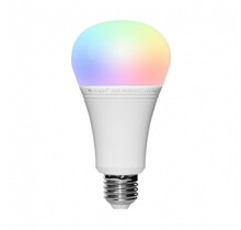E27 LED Lampe 12W RGB+CCT (2700K-6500K) dimmbar, 16 Millionen Farben, von extra warmweiß bis kaltweiß, IP20, 1100 lm, 230V, für Smart Home & Wohnraumbeleuchtung