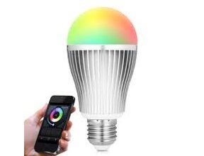 E27 LED-Lampe 12W RGB+CCT dimmbar (2700K-6500K, farbwechselnd)