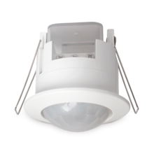 Einbau PIR Bewegungsmelder einstellbar für LED – Weiß – 230V – LX41