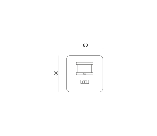 Einbau-PIR-Bewegungsmelder einstellbar für LED-Streifen, weiß, 230V, LX41 – präzise Steuerung, energieeffizient, ideal für Innen- und Außenbereiche, kompatibel mit 230V-Netzspannung, einfache Montage.