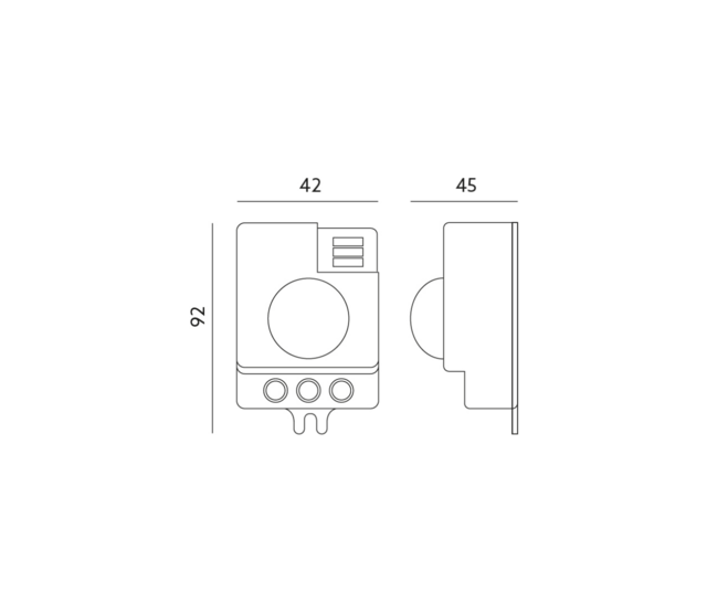 230V PIR Bewegungsmelder für LED-Streifen – Weiß – LX701 – Einstellbare Reichweite & Dimmfunktion – Ideal für Innen- und Außenbereich – Energieeffizient & Sicherheitszertifiziert 230V PIR Bewegungsmelder für LED-Streifen – Weiß – LX701 – Einstellbare Reichweite & Dimmfunktion – Ideal für Innen- und Außenbereich – Energieeffizient & Sicherheitszertifiziert