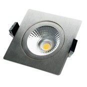 LED Einbauleuchte Quadratisch - 5W 2700K Extra Warmweiß - Schwenkbar - 75mm Einbaudurchmesser - IP54 Schutzklasse - Energieeffiziente Innenbeleuchtung LED Einbauleuchte Quadratisch - 5W 2700K Extra Warmweiß - Schwenkbar - 75mm Einbaudurchmesser - IP54 Schutzklasse - Energieeffiziente Innenbeleuchtung