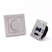 LED Phasenabschnitt Einbau-Wanddimmer für dimmbare LEDs