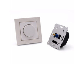 LED Phasenabschnitt Einbau-Wanddimmer für dimmbare LEDs