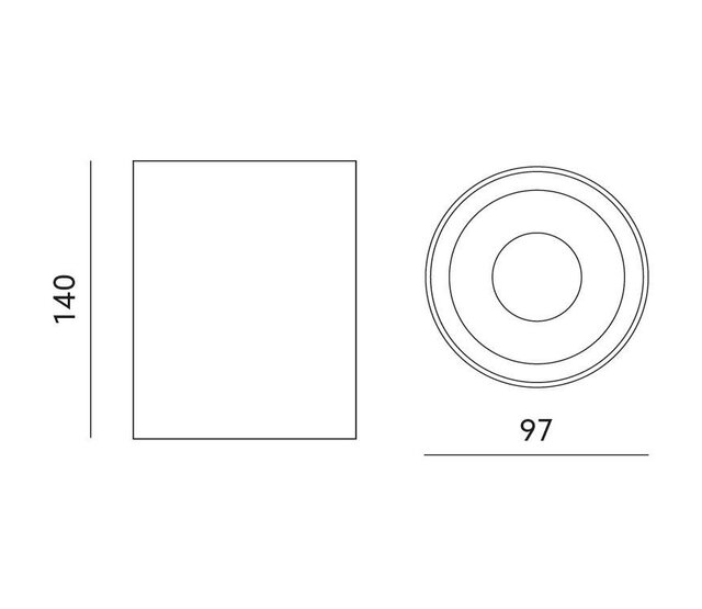 GU10 Einbaustrahler weiß Ø 97 x 140 mm – LED-Strahler für Deckenmontage – 1905WEISS – präzise Ausleuchtung, dimmbar, energieeffizient, 230V, 50Hz, IP20 GU10 Einbaustrahler weiß Ø 97 x 140 mm – LED-Strahler für Deckenmontage – 1905WEISS – präzise Ausleuchtung, dimmbar, energieeffizient, 230V, 50Hz, IP20