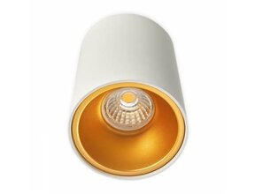 Aufbauspot Weiß Ø 97 x 140mm - GU10 Fassung - 1811WEISSGOLD KIVI