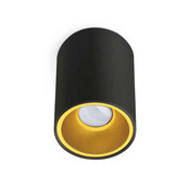 Schwenkbarer GU10 Einbau-Spot Schwarz Ø 97 x 140 mm - 1811SCHWARZGOLD KIVI - Hochwertige LED-Einbaustrahler für präzise Beleuchtung, ideal für Wohn- und Gewerberäume, inklusive GU10-Sockel Schwenkbarer GU10 Einbau-Spot Schwarz Ø 97 x 140 mm - 1811SCHWARZGOLD KIVI - Hochwertige LED-Einbaustrahler für präzise Beleuchtung, ideal für Wohn- und Gewerberäume, inklusive GU10-Sockel